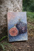 FIG STUDY - ORIGINAL MINI STILL LIFE PAINTING