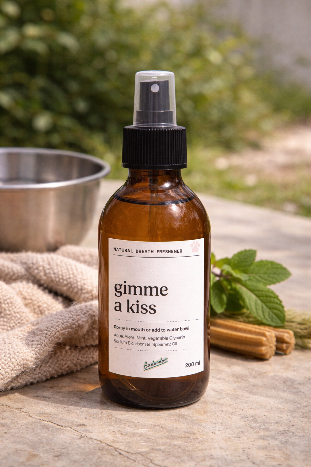 FRESH BREATH FOR DOGS - SPRAY & TOOTH GEL