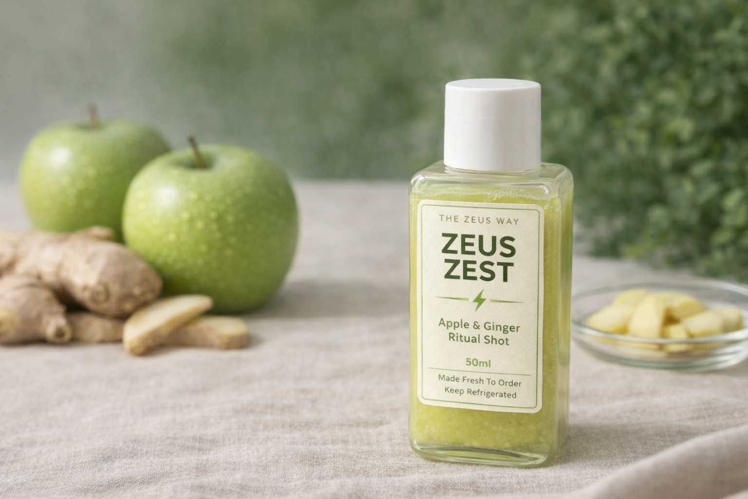 ZEUS ZEST - GINGER SHOTS - 24 PACK