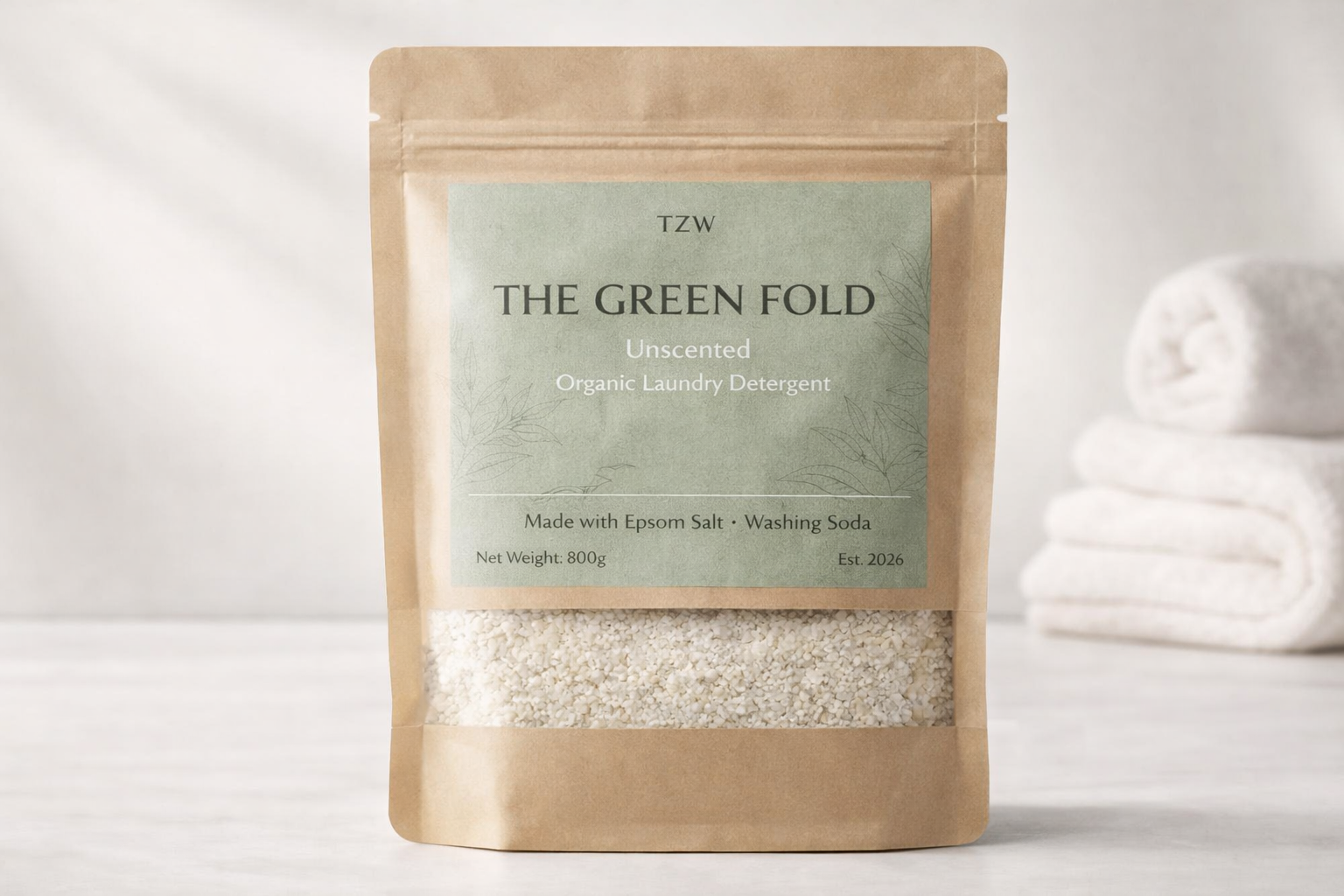 GREEN FOLD - ORGANIC LAUNDRY DETERGENT