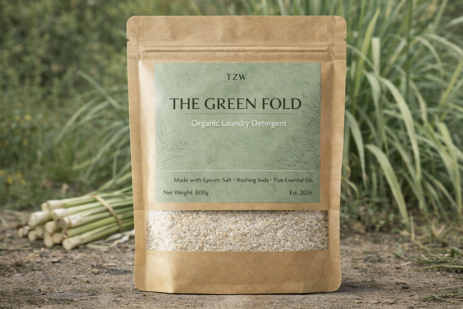 GREEN FOLD - ORGANIC LAUNDRY DETERGENT