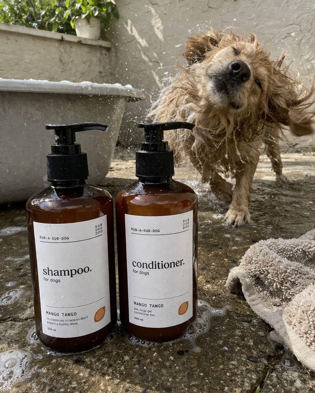 MANGO TANGO DOG WASH DOO - SHAMPOO & CONDITIONER